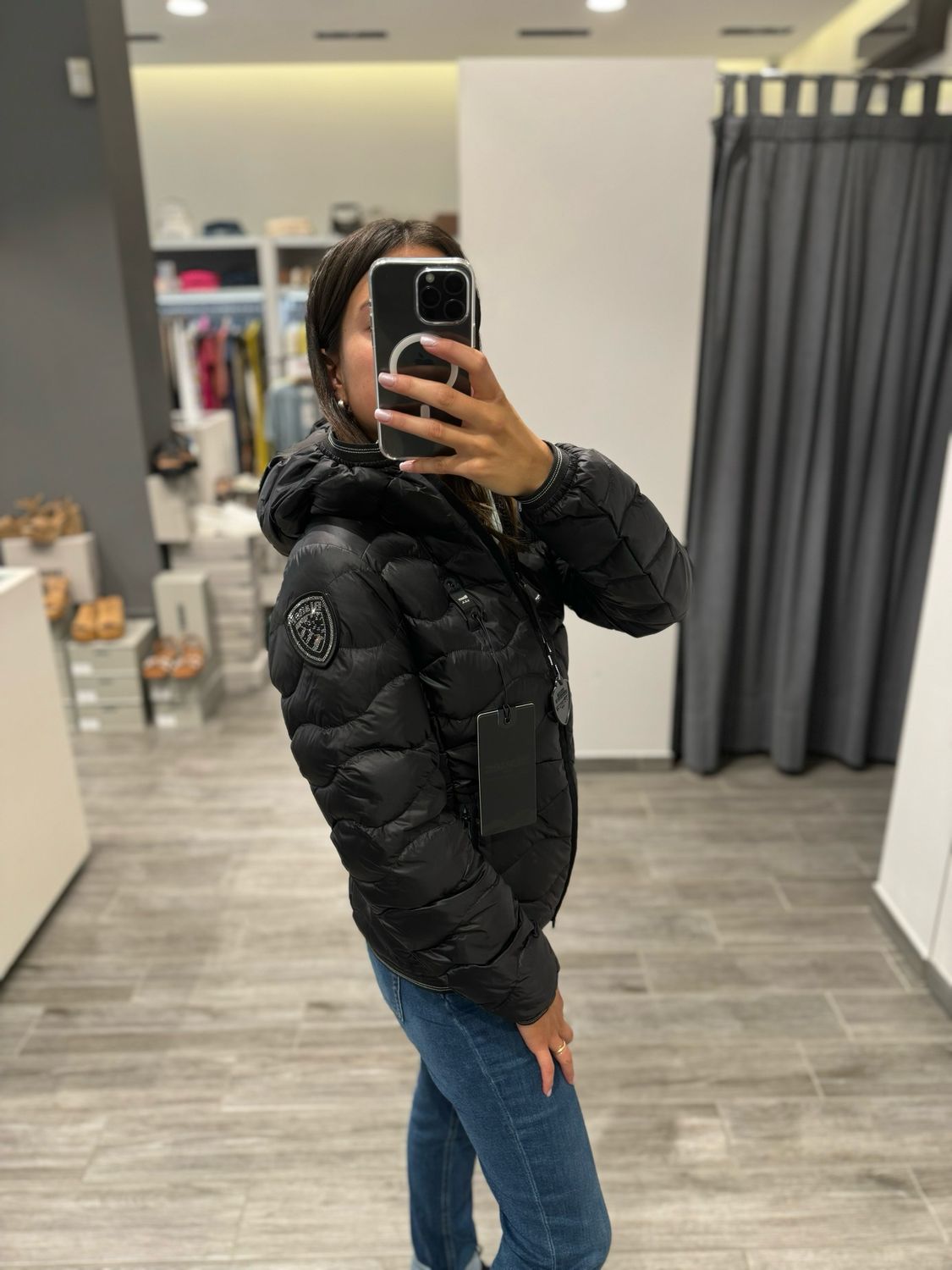 PIUMINO BLAUER  AD ONDE CAMELIA