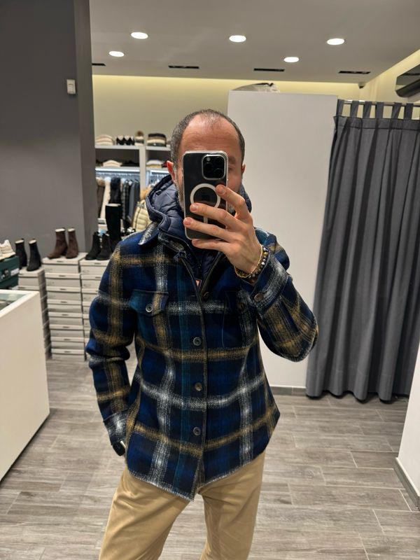 Overrshirt con paravento BOB