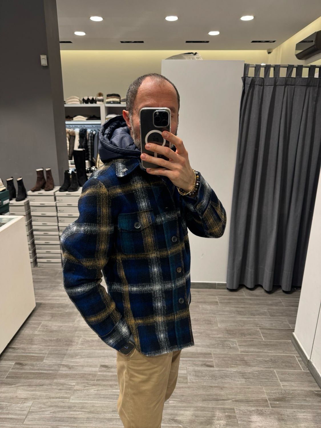 Overrshirt con paravento BOB