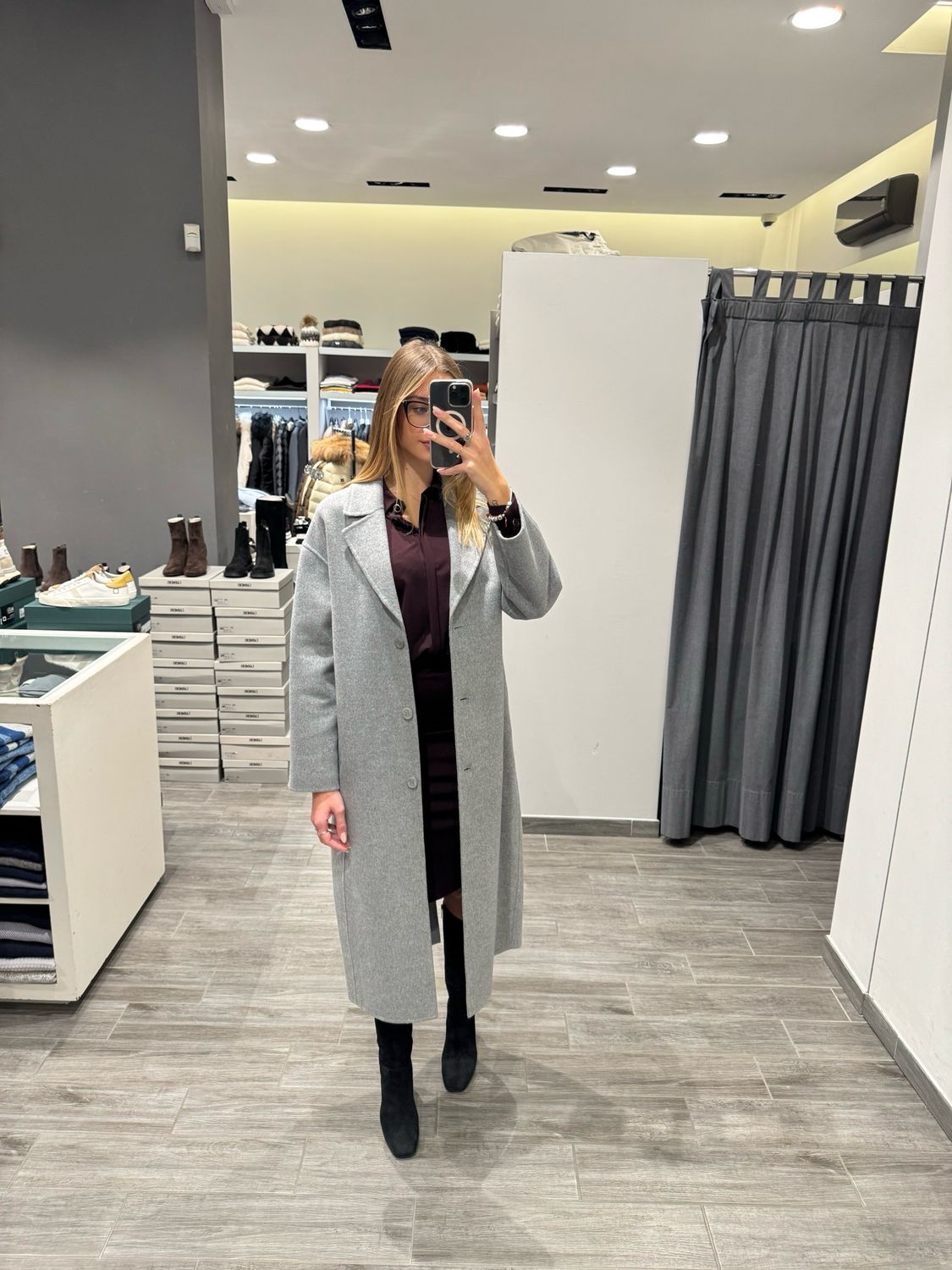 Cappotto misto lana Kaos