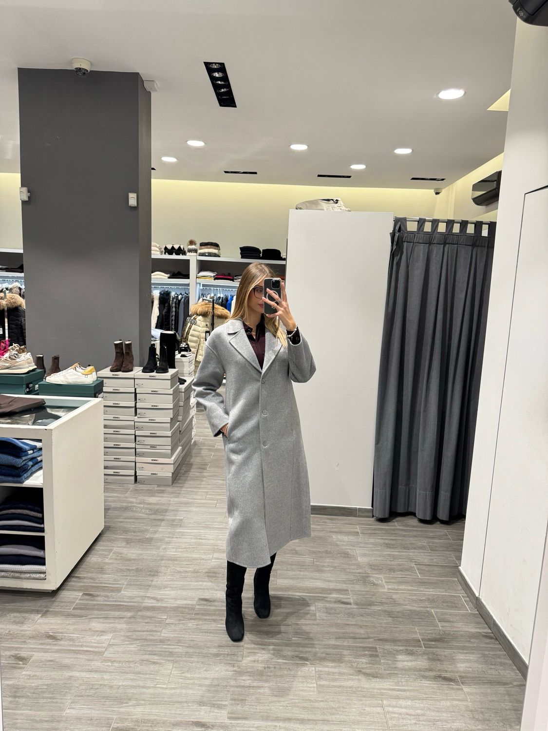 Cappotto misto lana Kaos