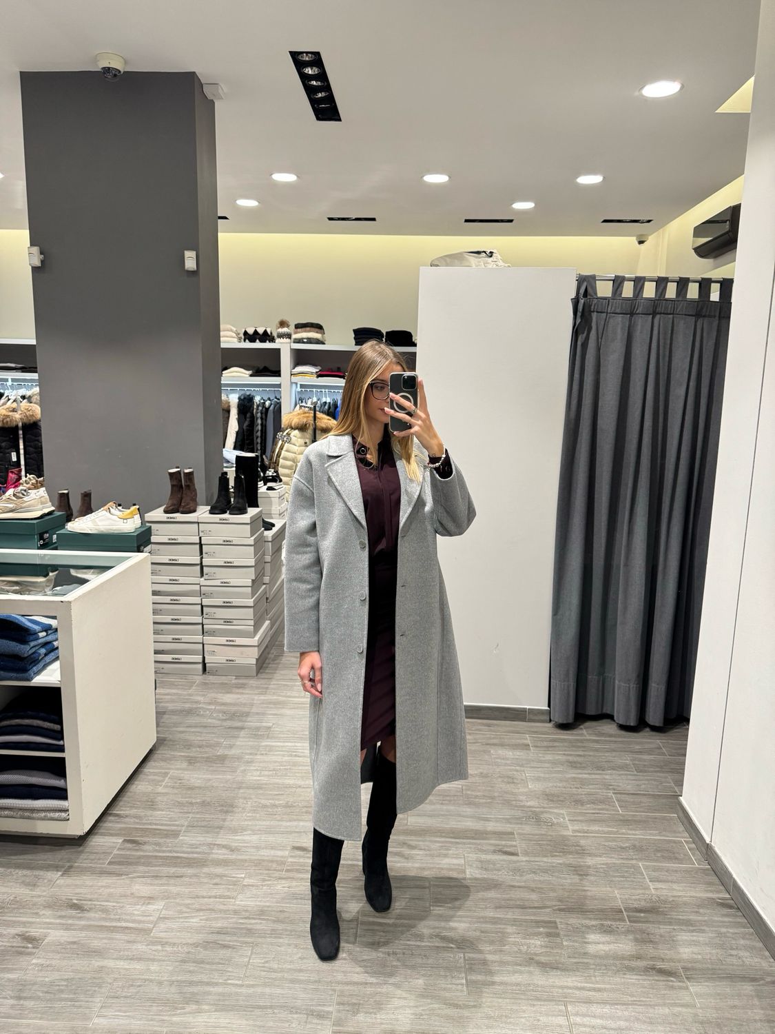 Cappotto misto lana Kaos