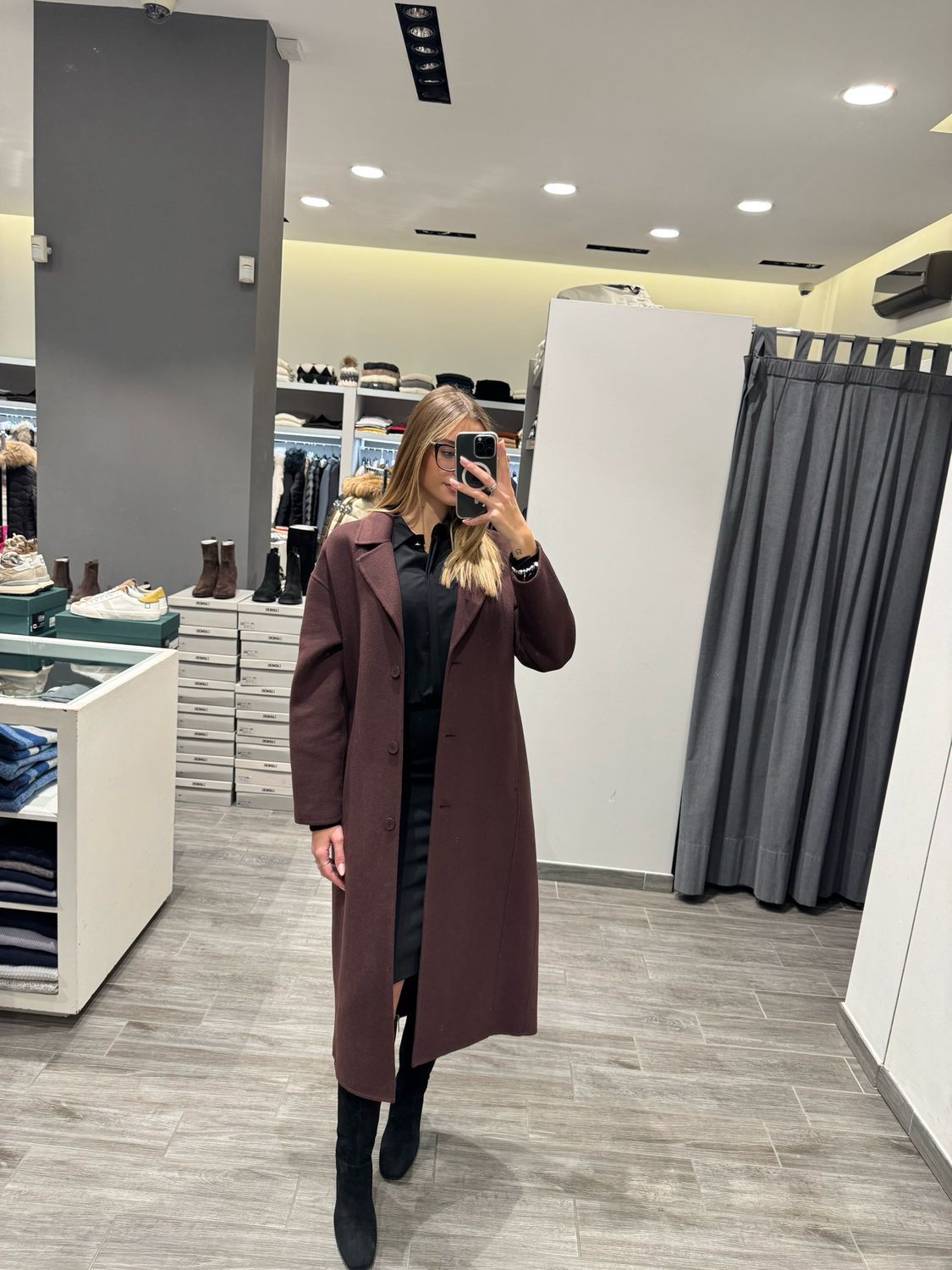 Cappotto misto lana Kaos