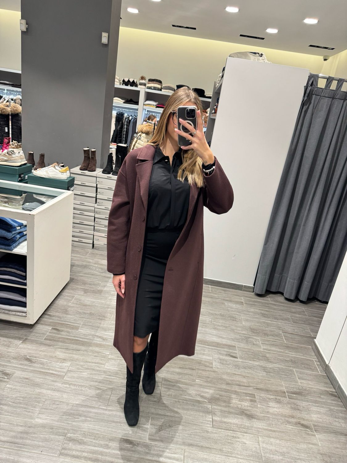 Cappotto misto lana Kaos