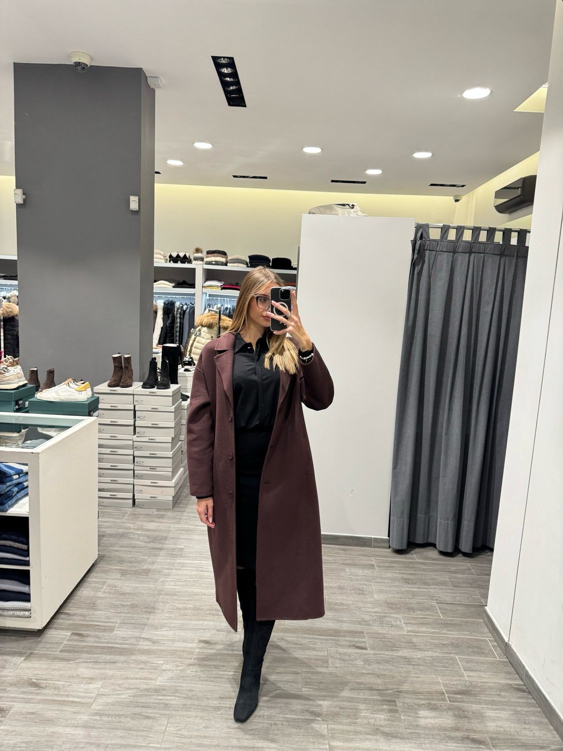 Cappotto misto lana Kaos