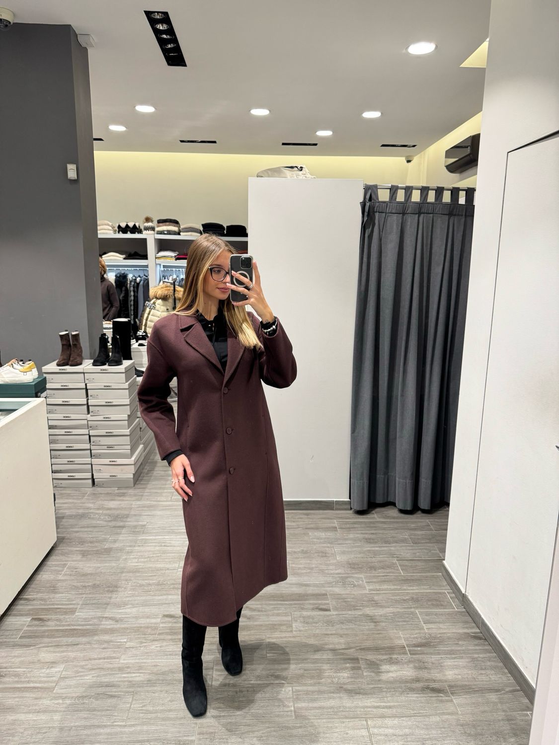 Cappotto misto lana Kaos