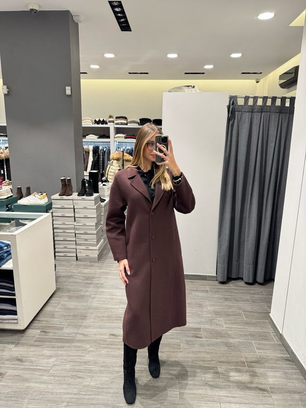 Cappotto misto lana Kaos