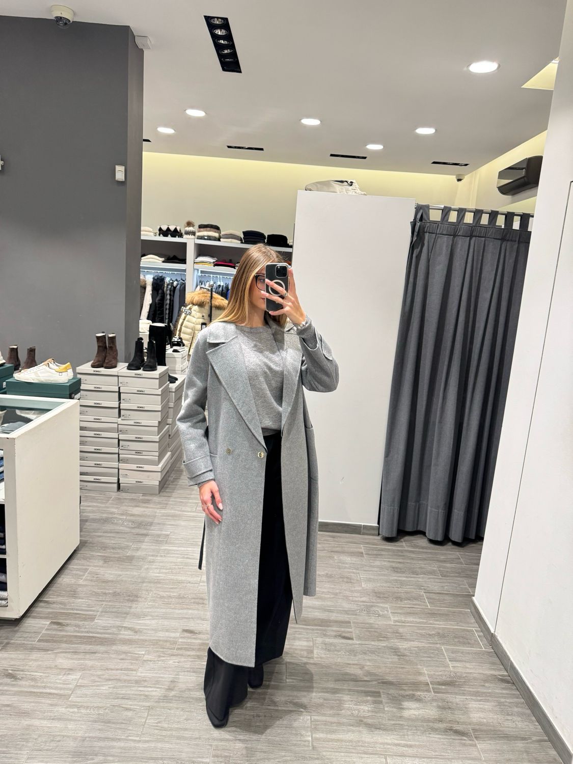 Cappotto misto lana Icona