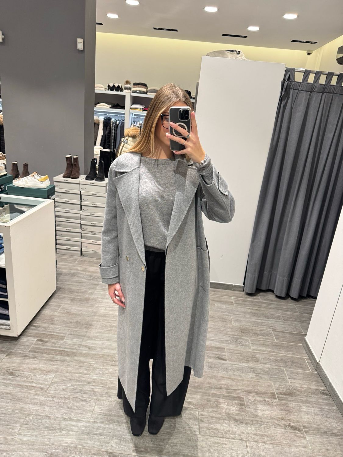 Cappotto misto lana Icona