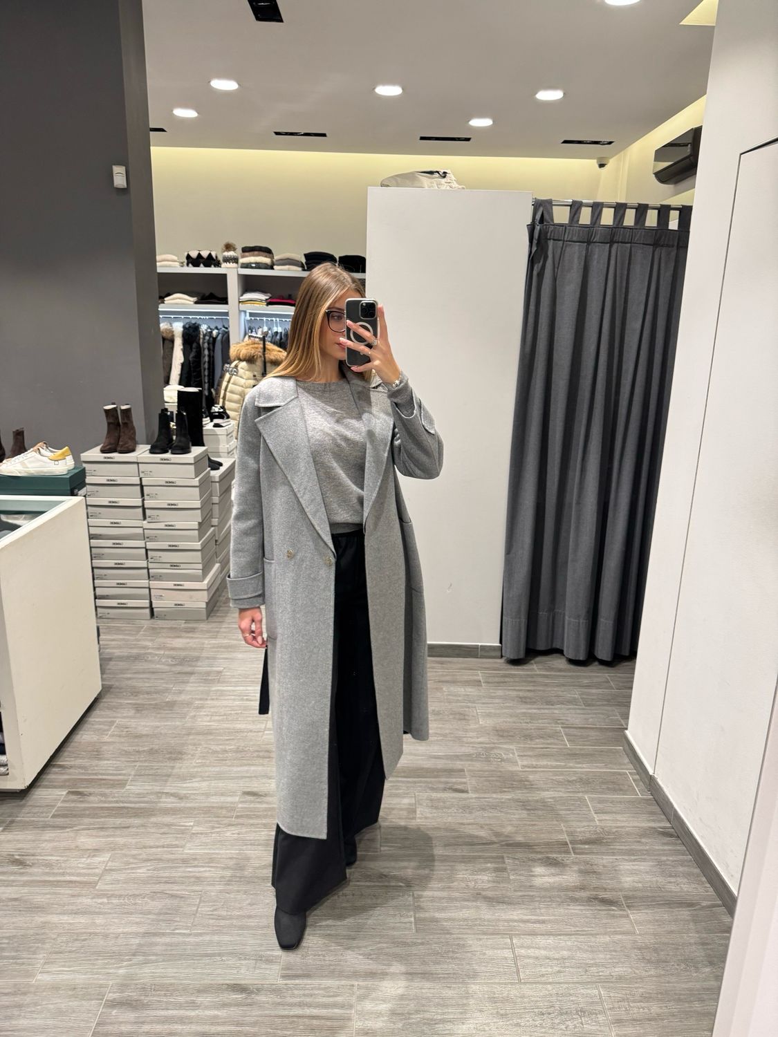 Cappotto misto lana Icona