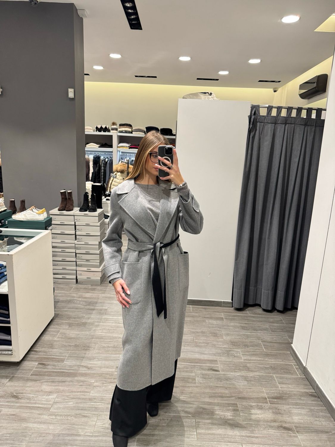 Cappotto misto lana Icona