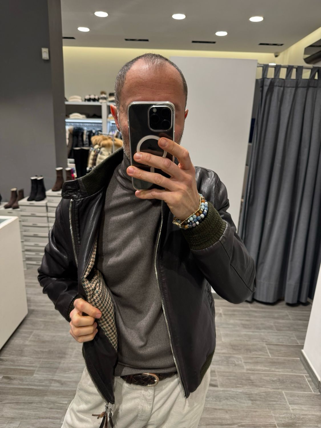 Giaccone in pelle The Jack