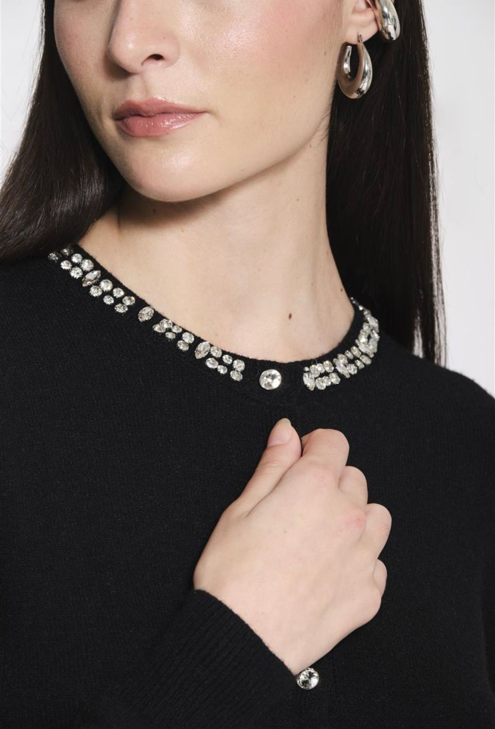 Golfino dettagli gioiello Kaos