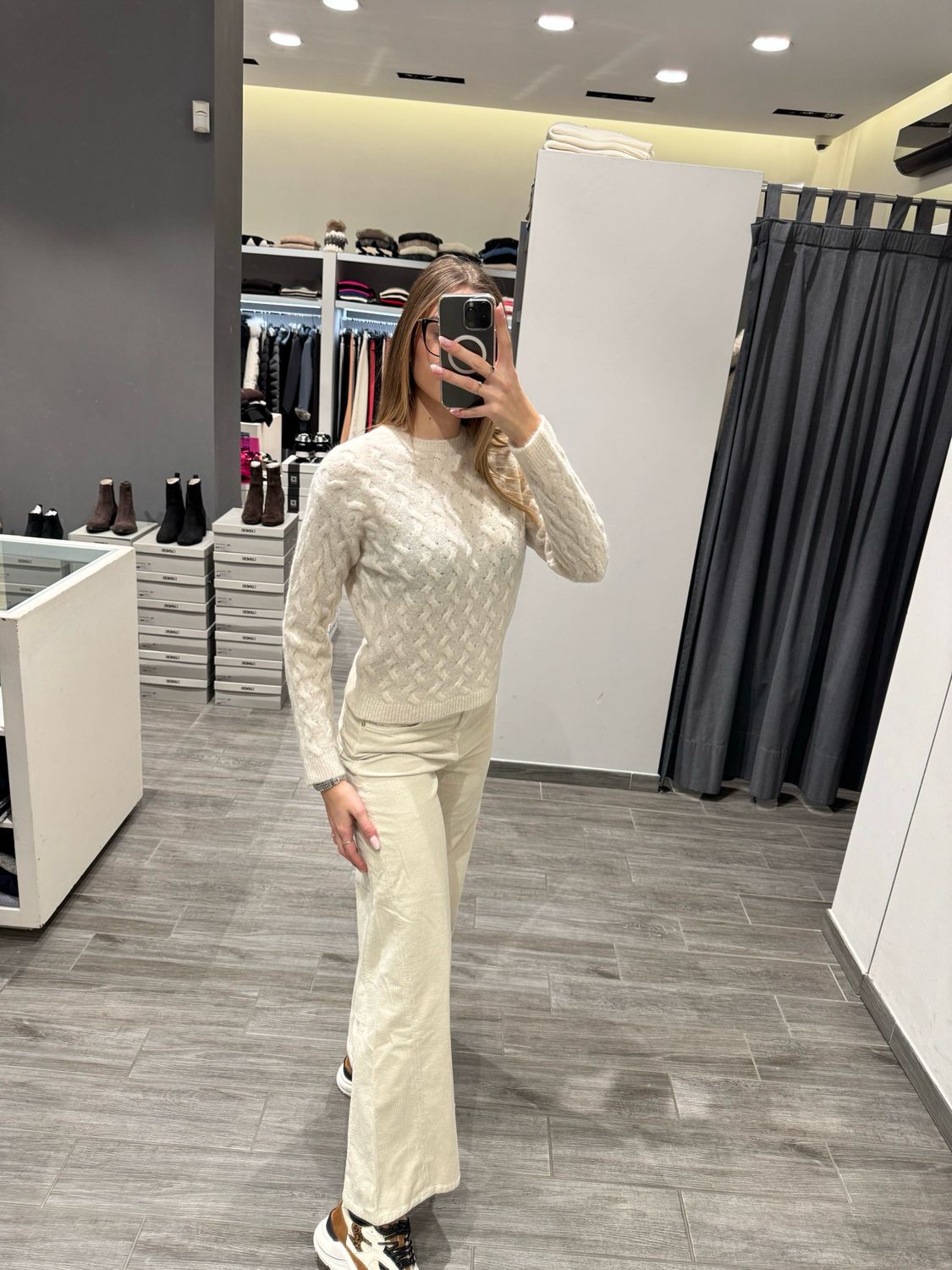 Maglia in mohair Kaos