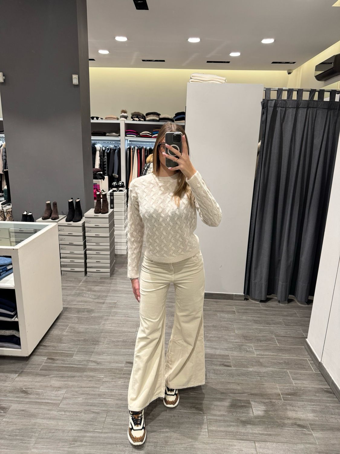 Maglia in mohair Kaos