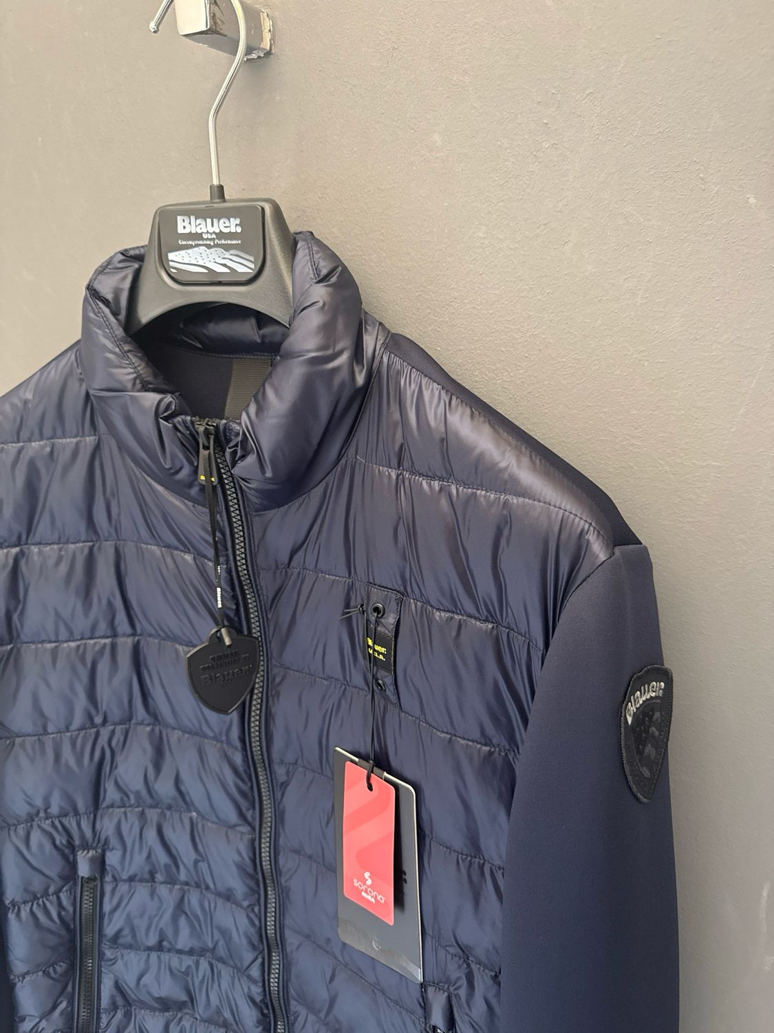 GIUBBETTO BLAUER MANICHE SCUBA HEBRON