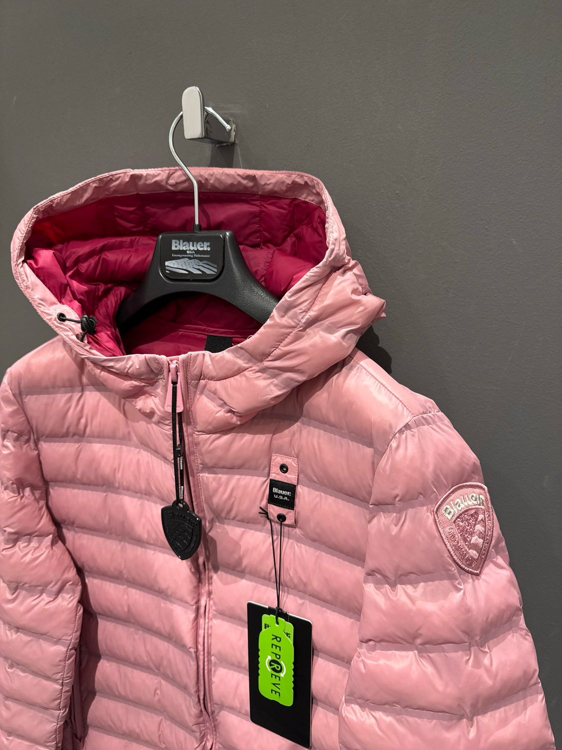 GIACCA BLAUER ECO CON CAPPUCCIO ELLIS