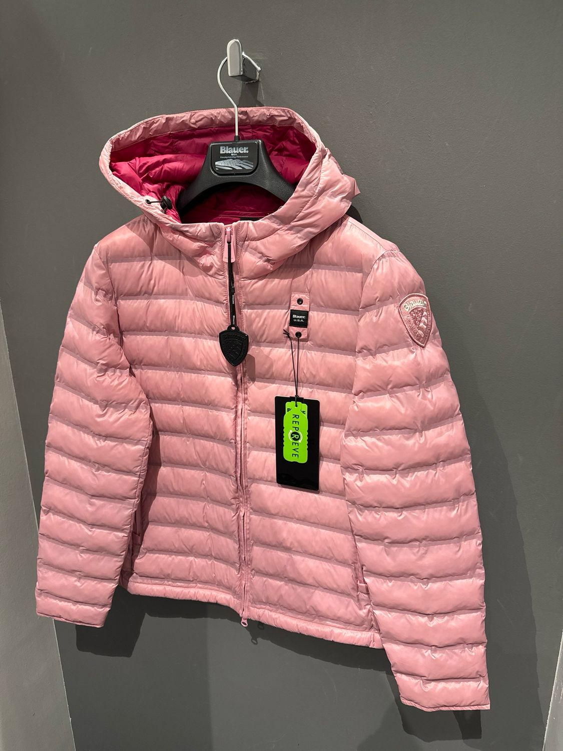 GIACCA BLAUER ECO CON CAPPUCCIO ELLIS