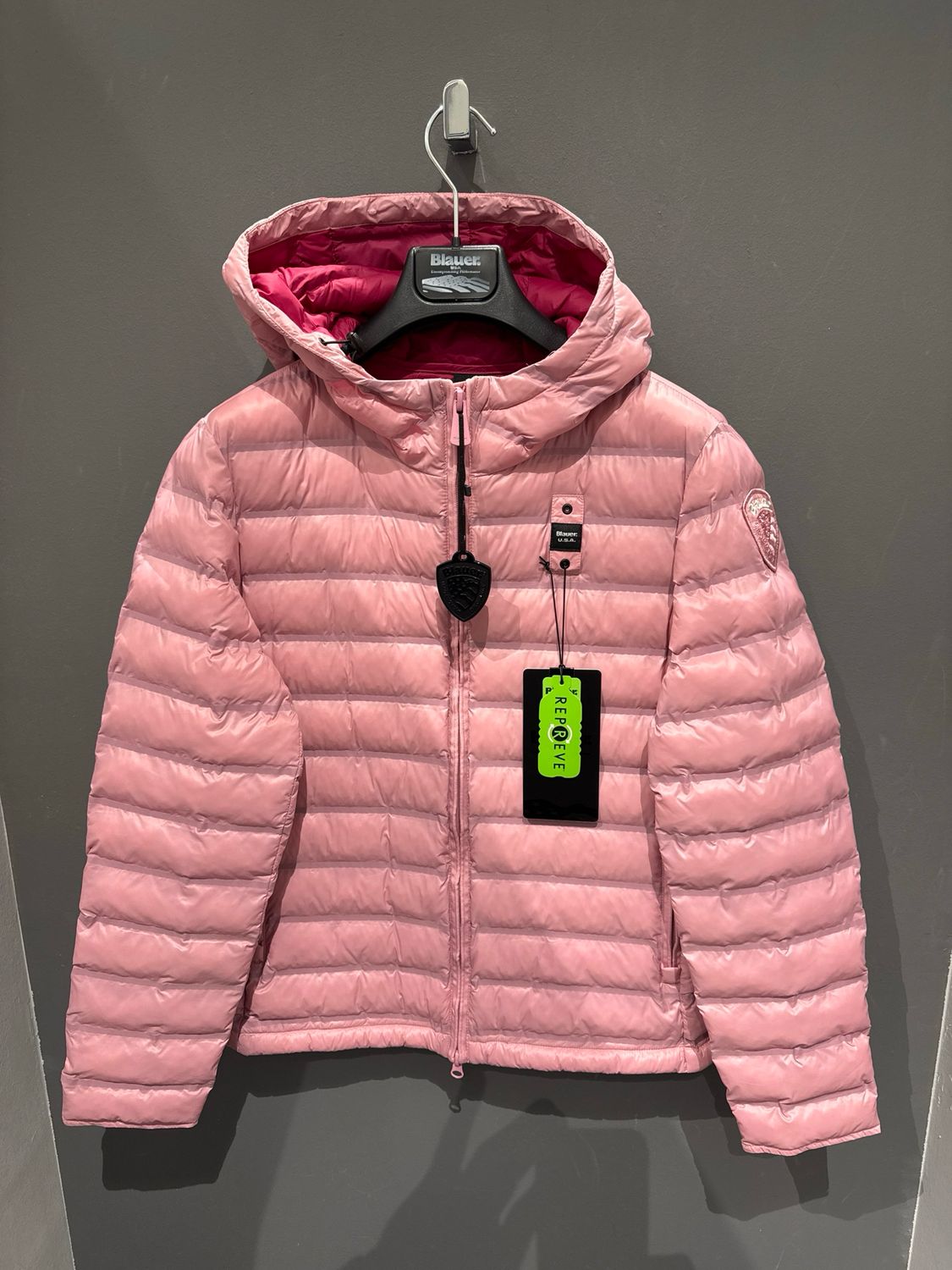 GIACCA BLAUER ECO CON CAPPUCCIO ELLIS