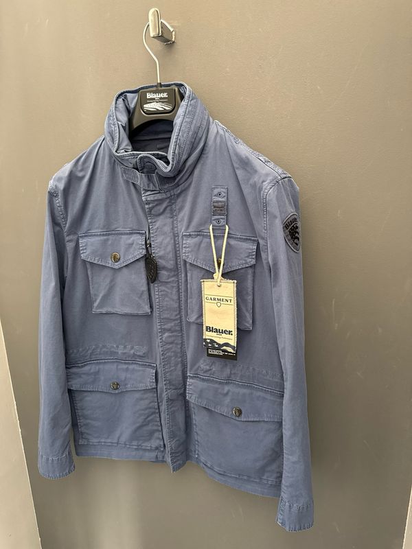 GIACCA BLAUER TINTA IN CAPO ASHMONT DYED