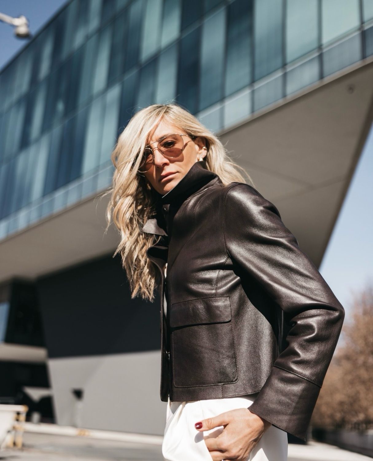 Giacca in pelle The Jackie