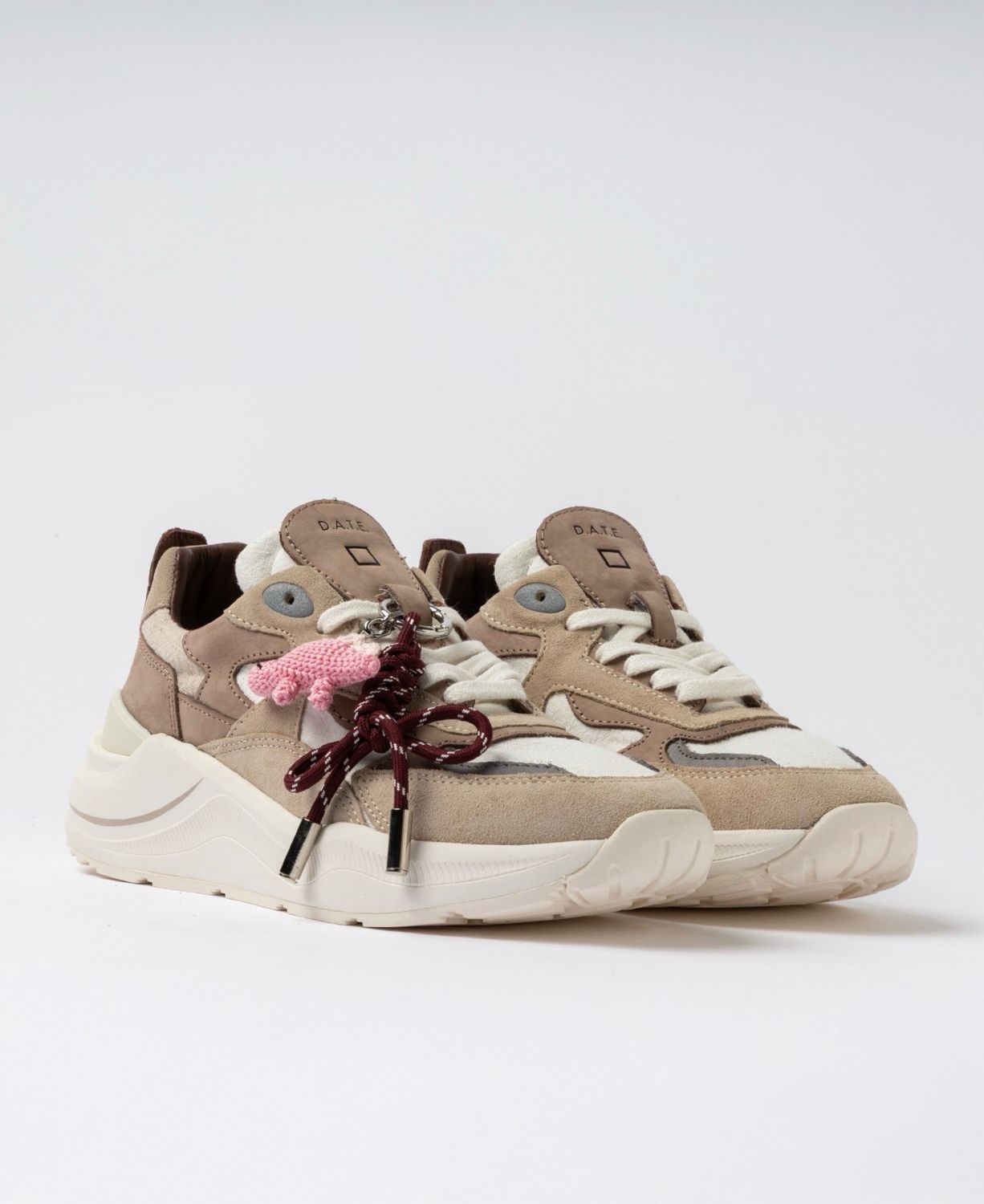 DATE FUGA LINEN WHITE-BEIGE