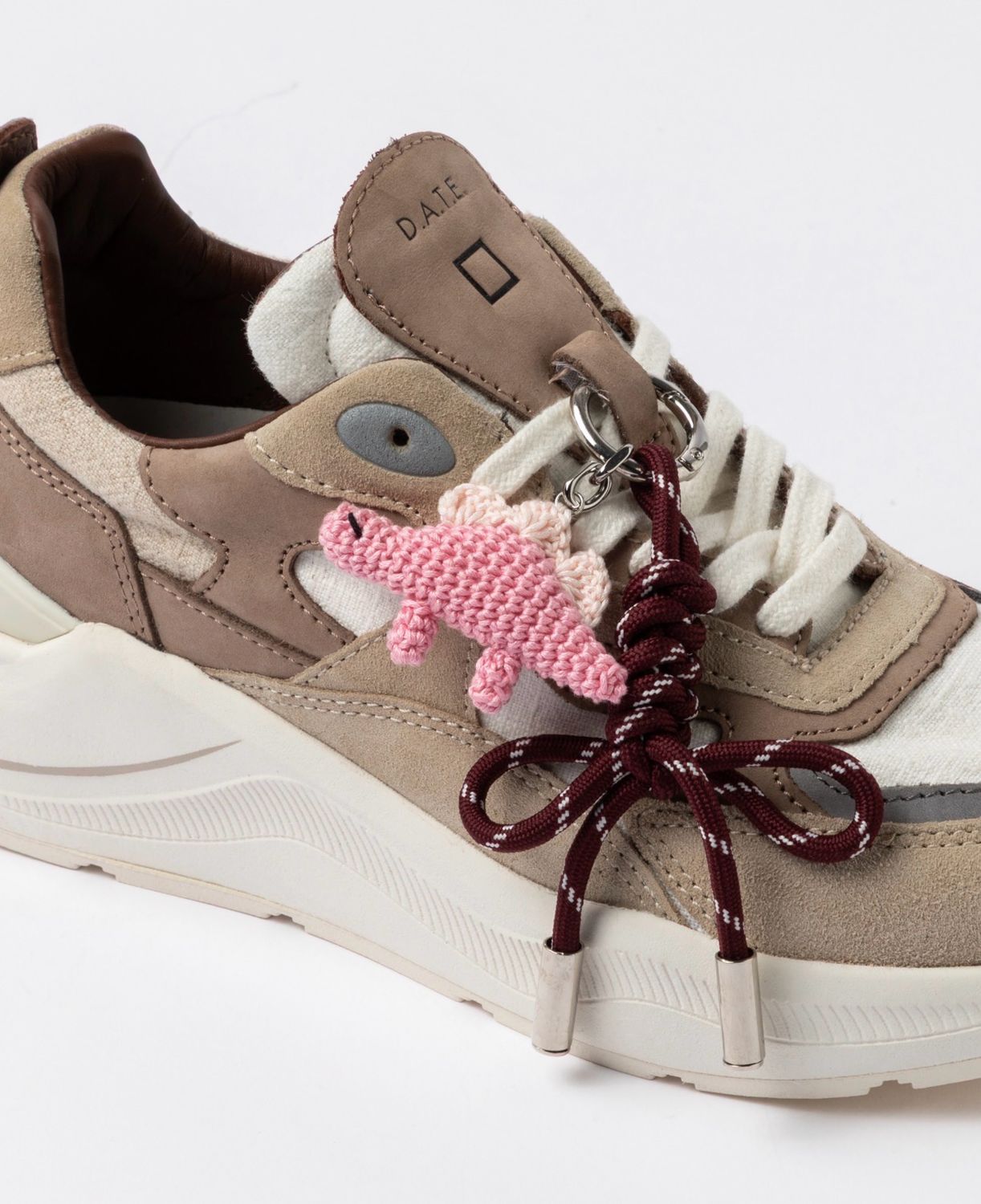 DATE FUGA LINEN WHITE-BEIGE