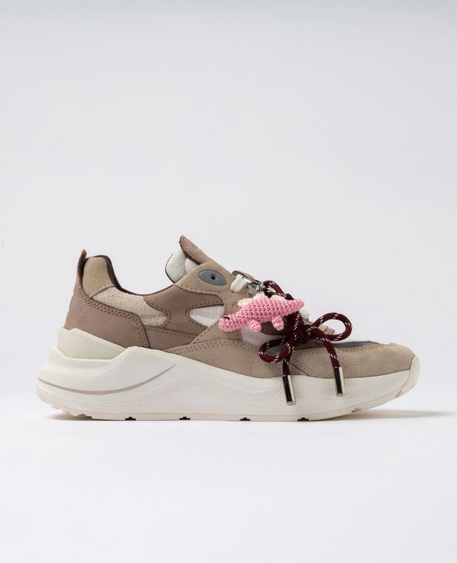 DATE FUGA LINEN WHITE-BEIGE