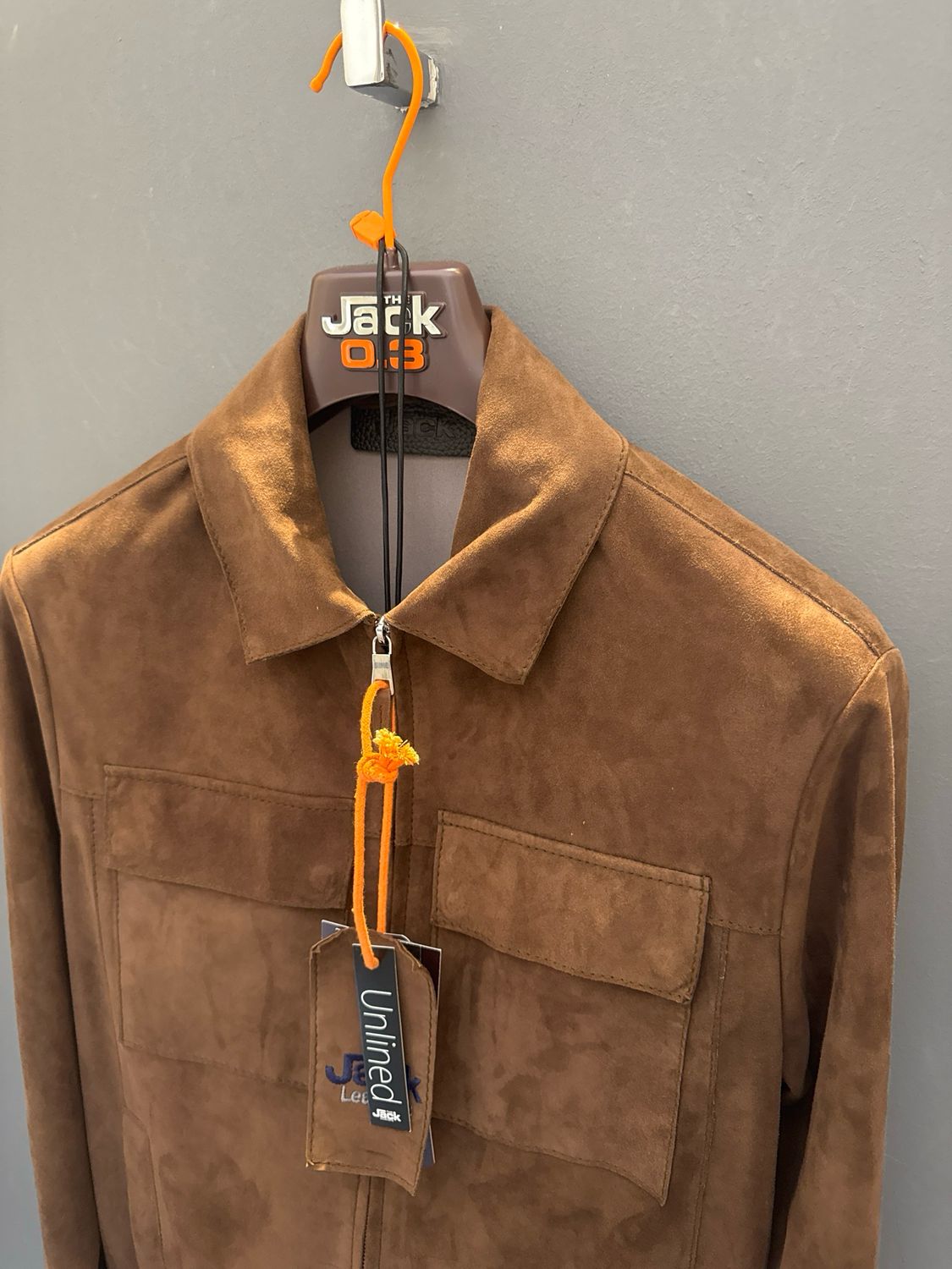 Giacca in suede The Jack