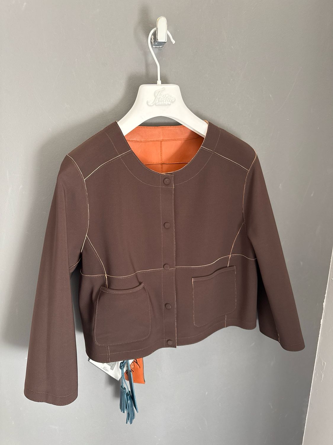 Giacca in pelle reversibile The Jackie