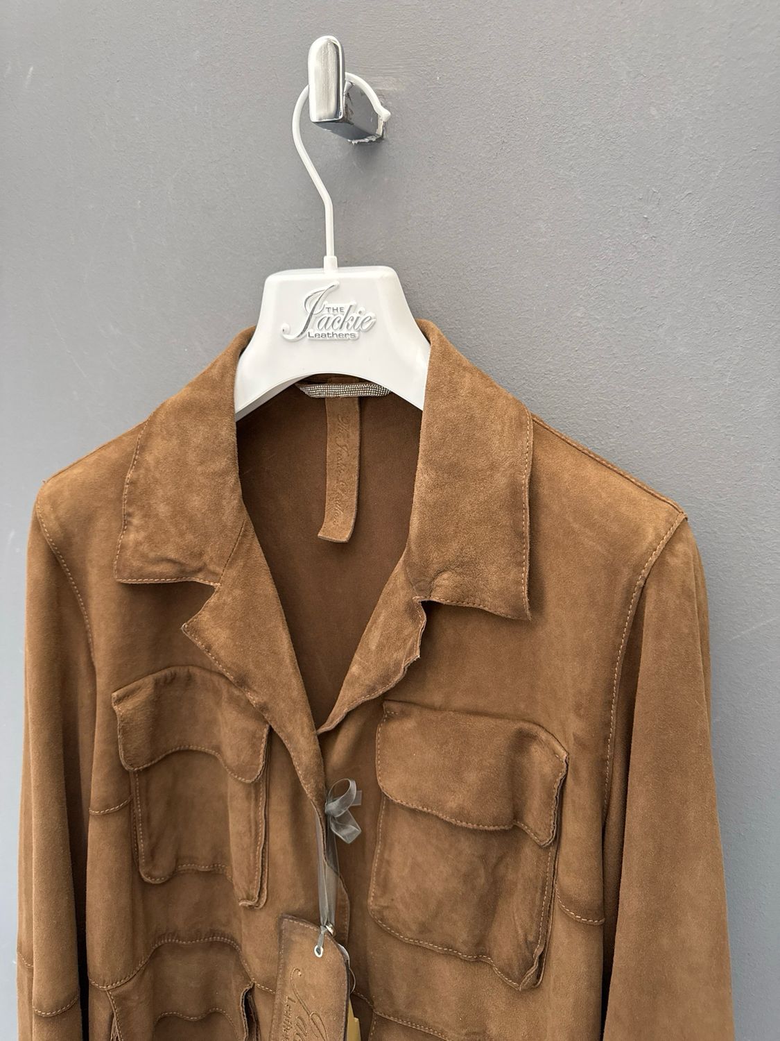 Giacca in suede The Jackie