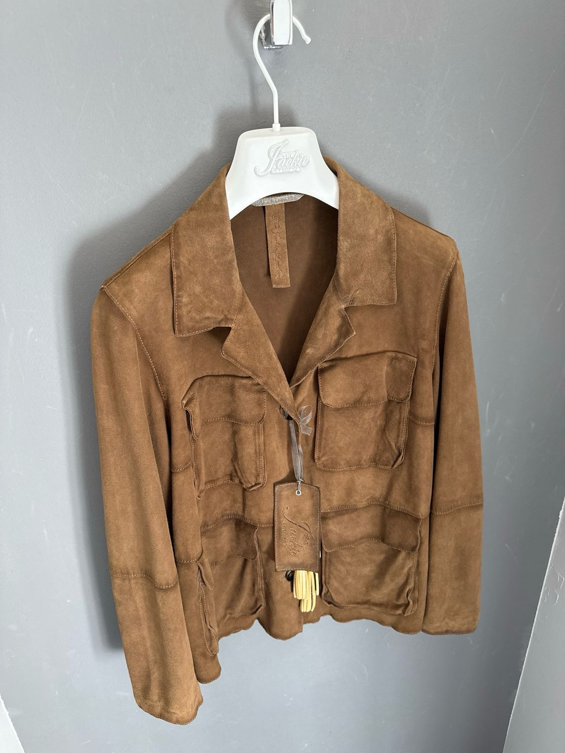 Giacca in suede The Jackie