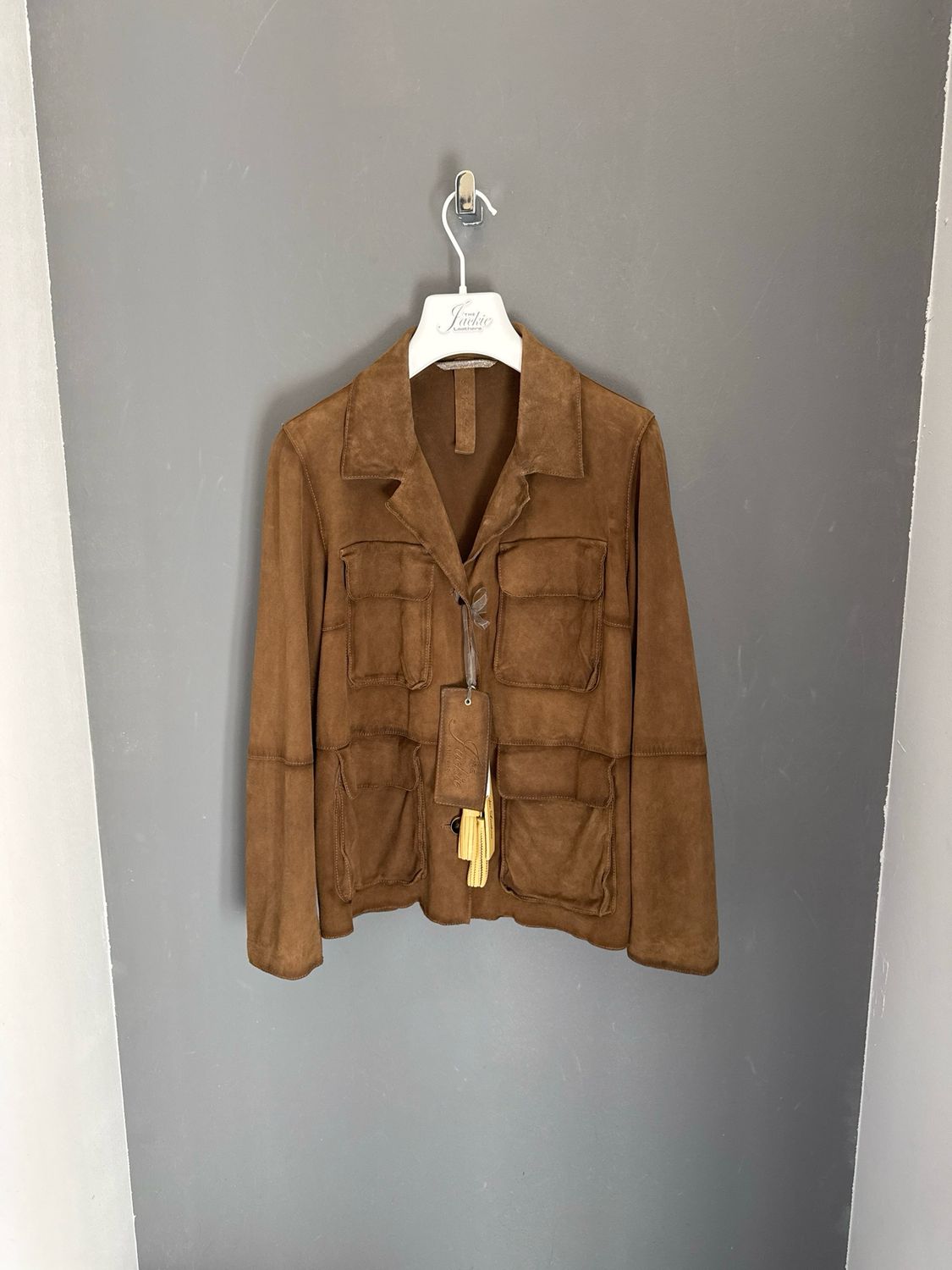 Giacca in suede The Jackie