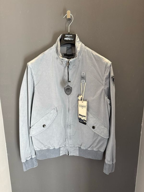 BOMBER BLAUER LEGGERO BADGER