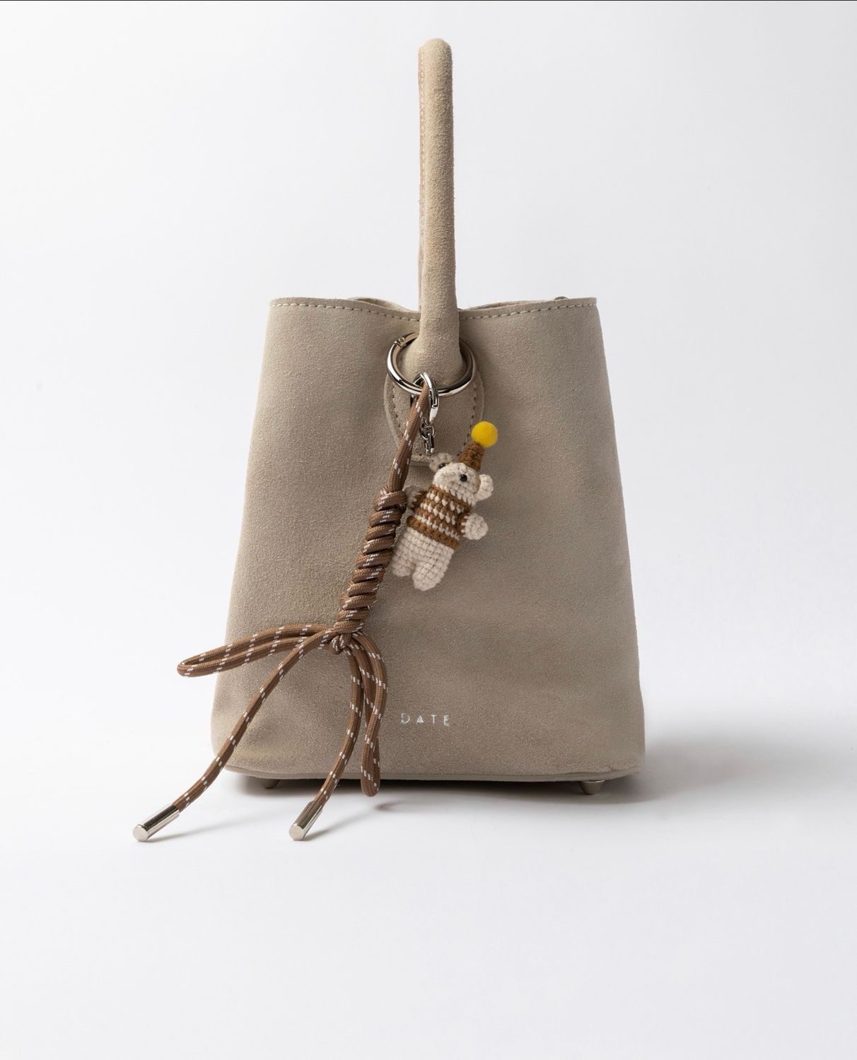 PANIERE BAG DATE SUEDE BEIGE