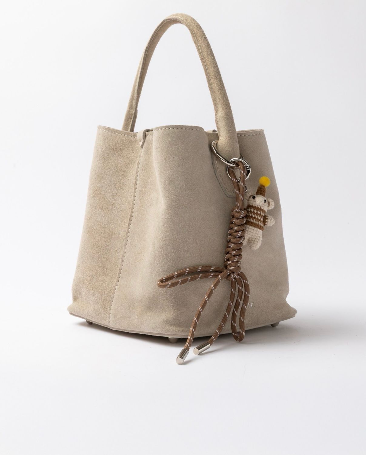 PANIERE BAG DATE SUEDE BEIGE