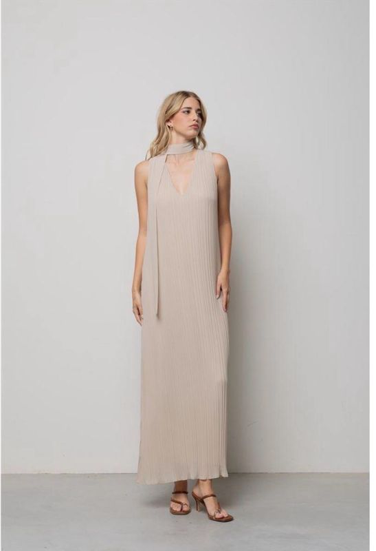 Abito plissettato lungo Kaos