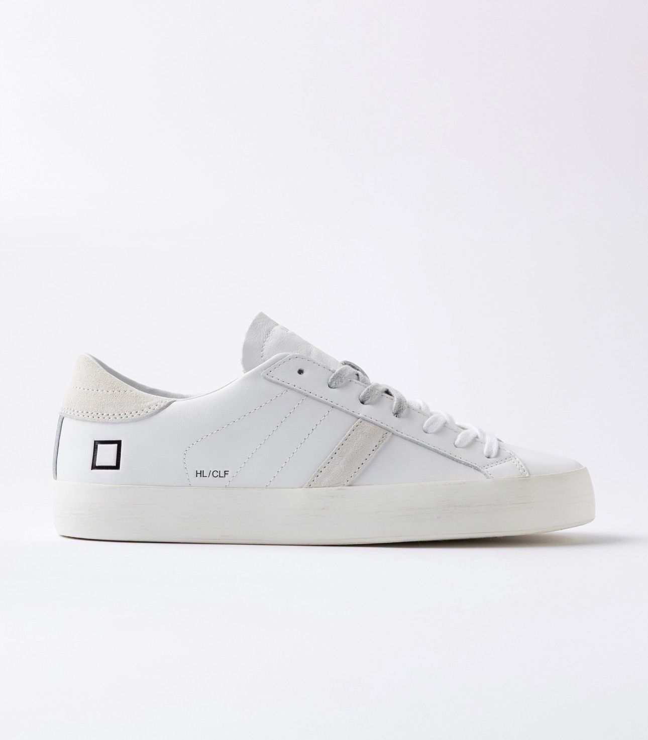 DATE HILL LOW CALF WHITE