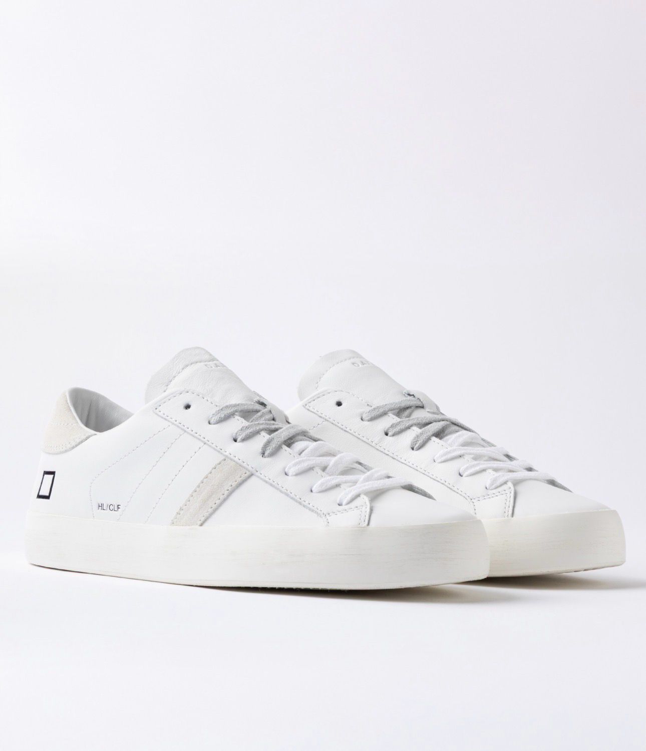 DATE HILL LOW CALF WHITE
