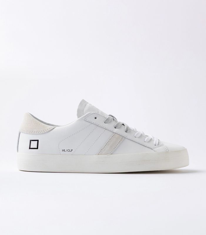DATE HILL LOW CALF WHITE