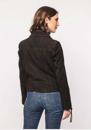 Chiodo in suede The Jackie