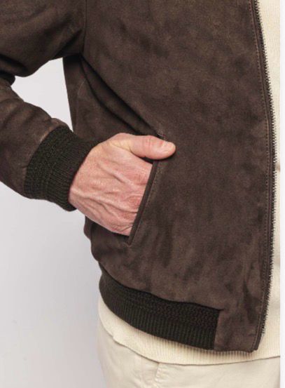 Giaccone in suede The Jack