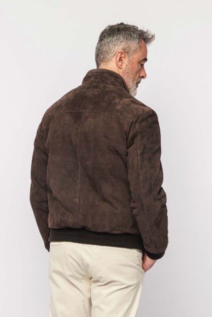 Giaccone in suede The Jack