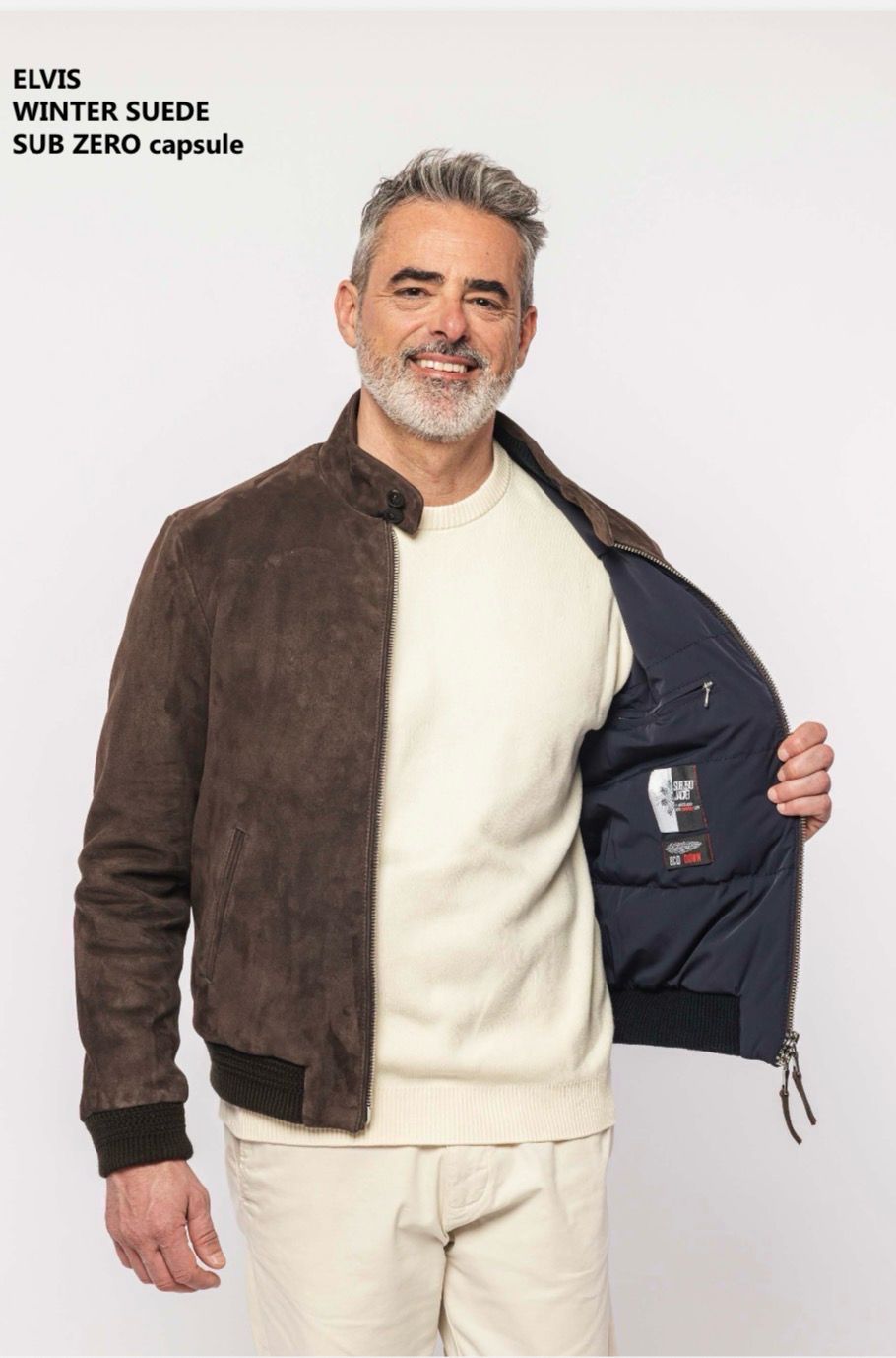 Giaccone in suede The Jack