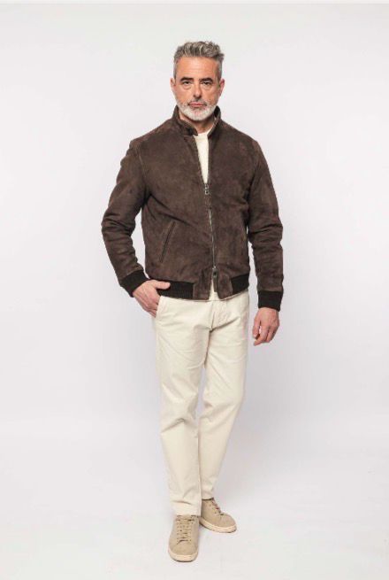 Giaccone in suede The Jack