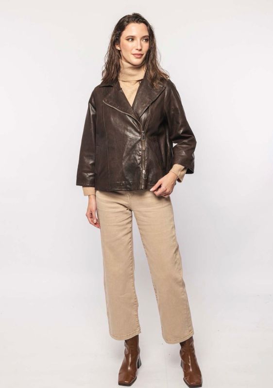 Chiodo in pelle The Jackie