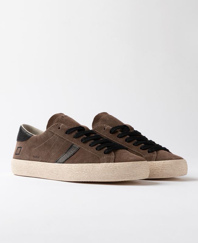 DATE HILL LOW SUEDE BROWN