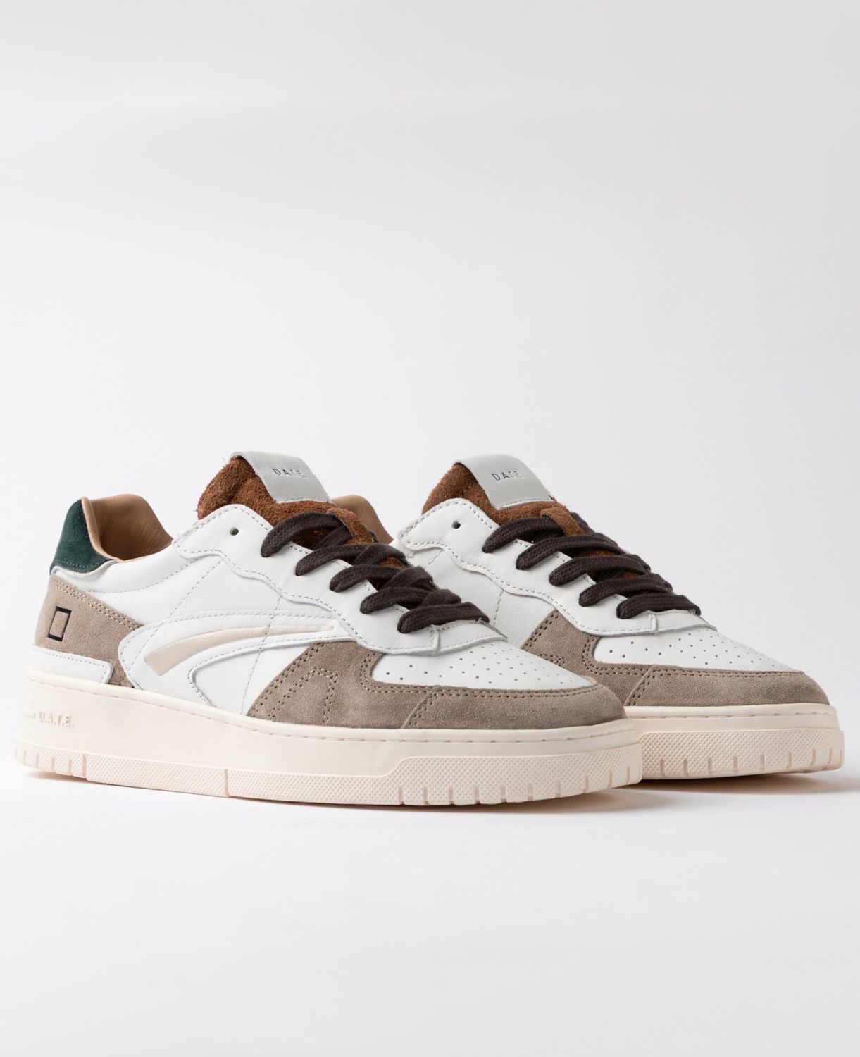 DATE TORNEO PURE CALF WHITE-GREEN