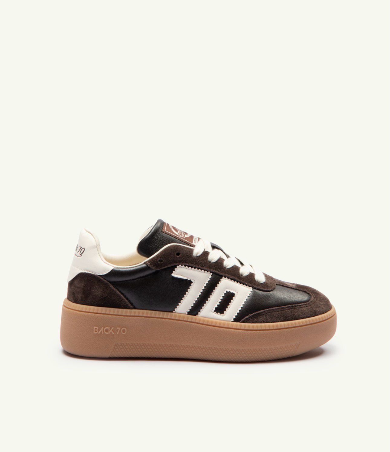 Sneakers BACK 70 coffee