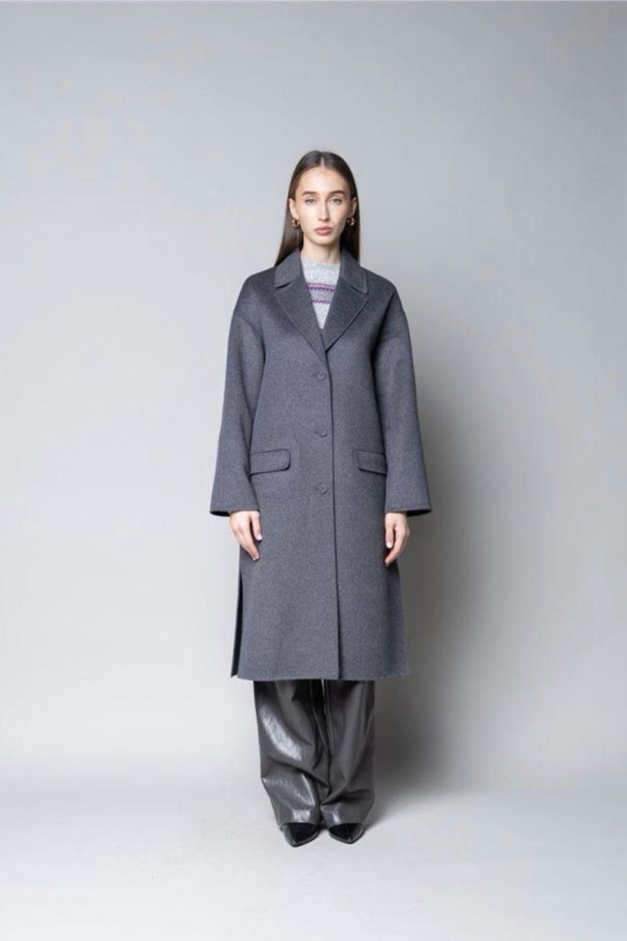 Cappotto misto lana Kaos